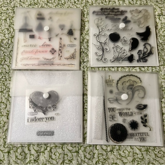 Close to my Heart Sping Stamp Collection Set of 4 - Picture 4 of 10